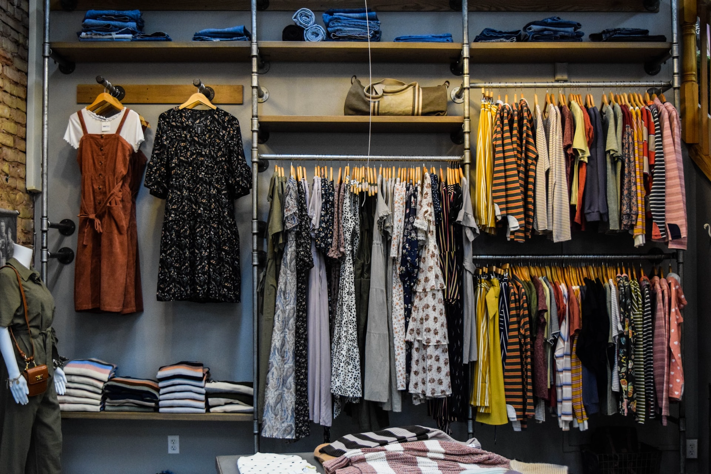 Clothing and accessories including watches and tracksuits