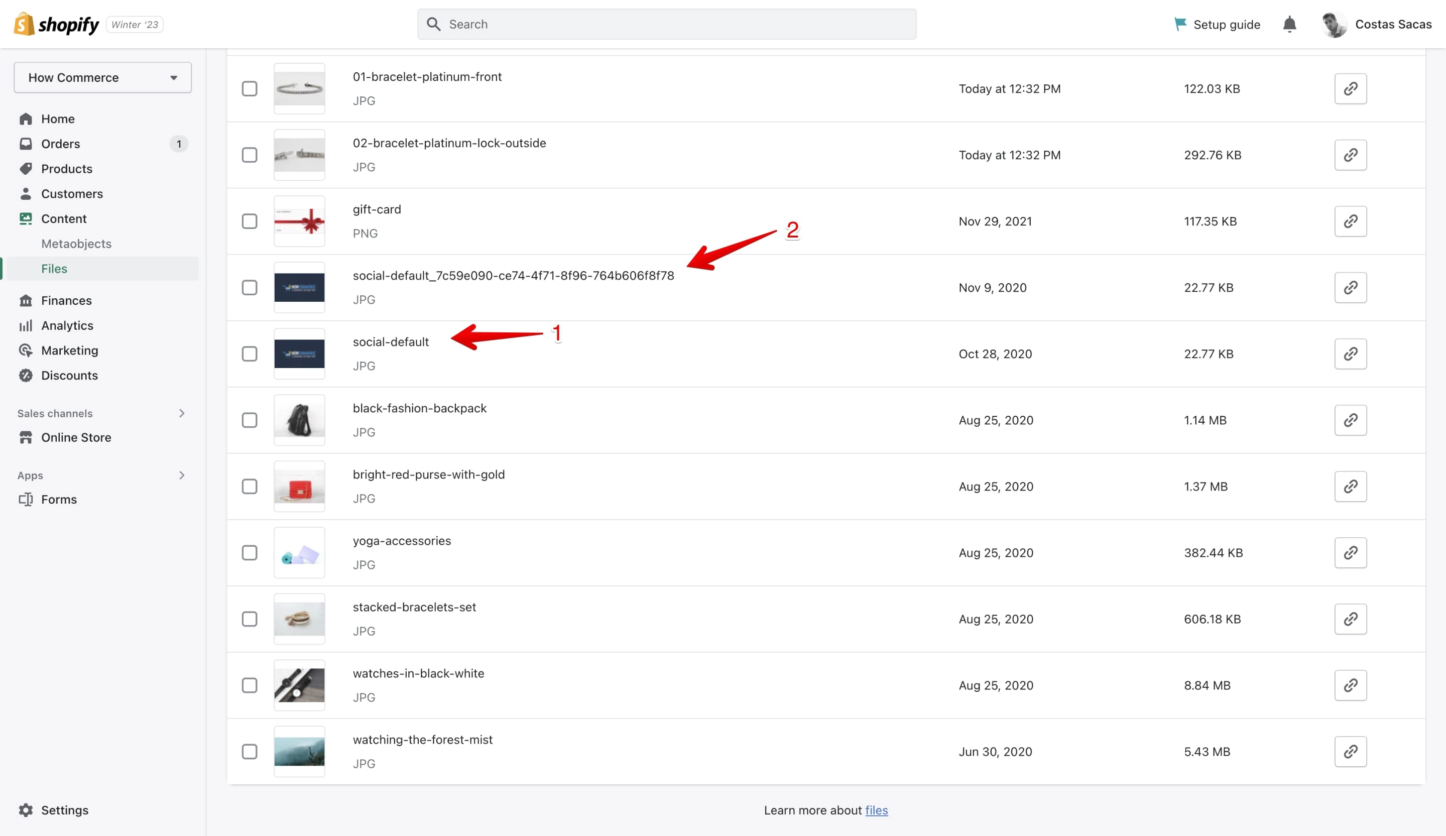 An example of bad practices on uploading files to Shopify