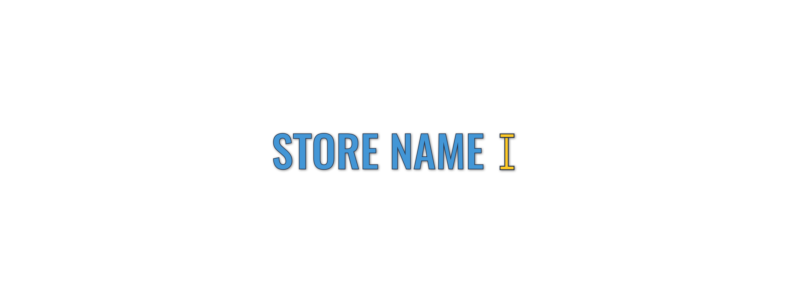 Shopify store settings interface showing where to change store name