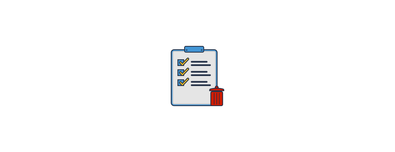 Shopify order management interface with focus on delete and archive actions.