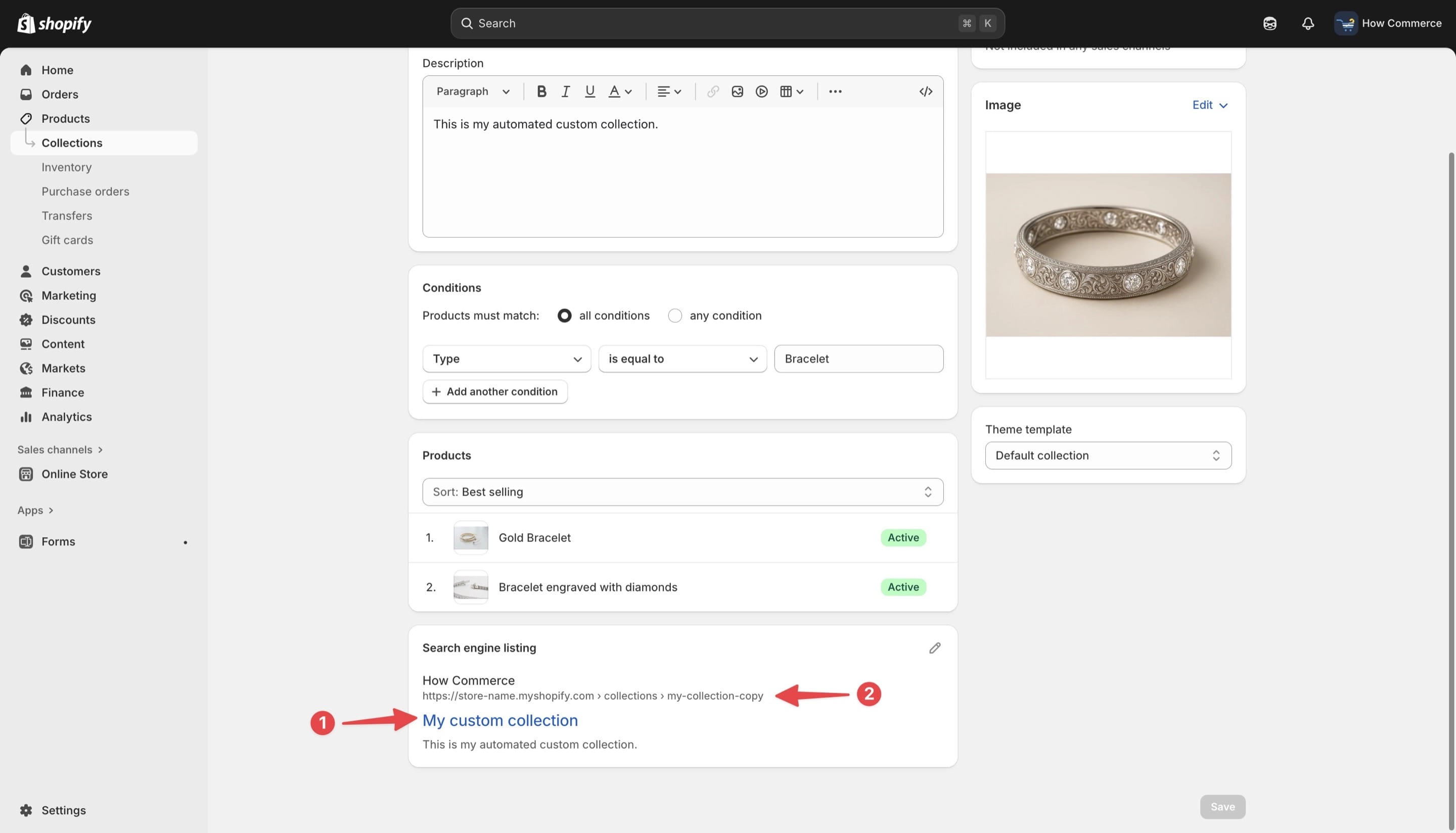 Shopify new duplicated collection SEO issues