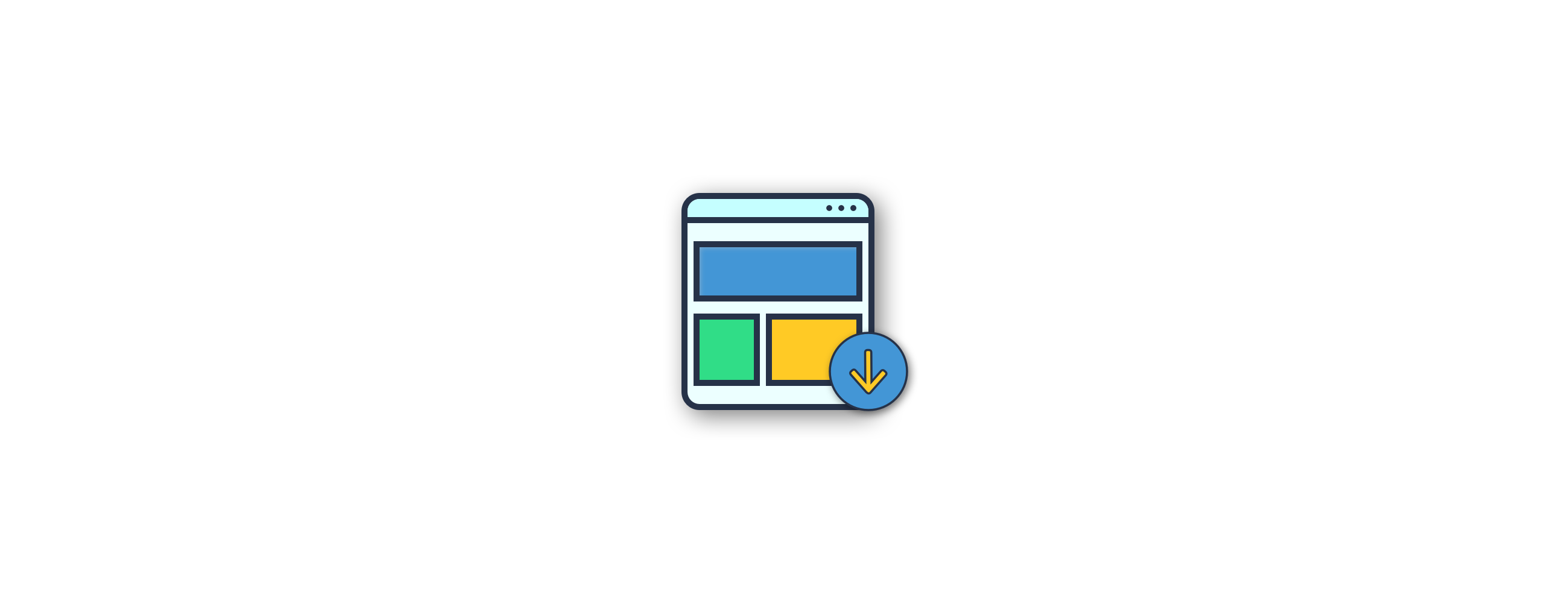 Shopify theme download interface showing themes and download options