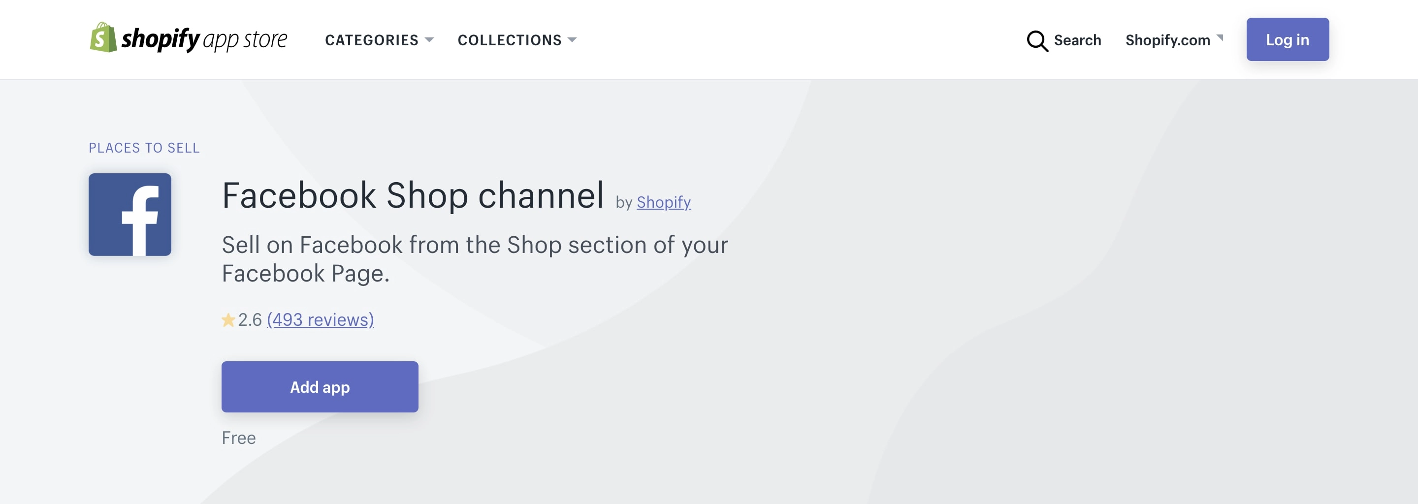 Shopify Facebook Shop channel integration